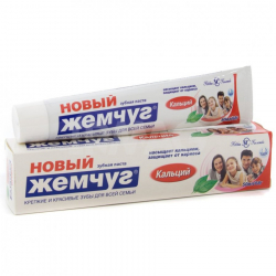 Зубная паста Новый Жемчуг Кальций 50мл