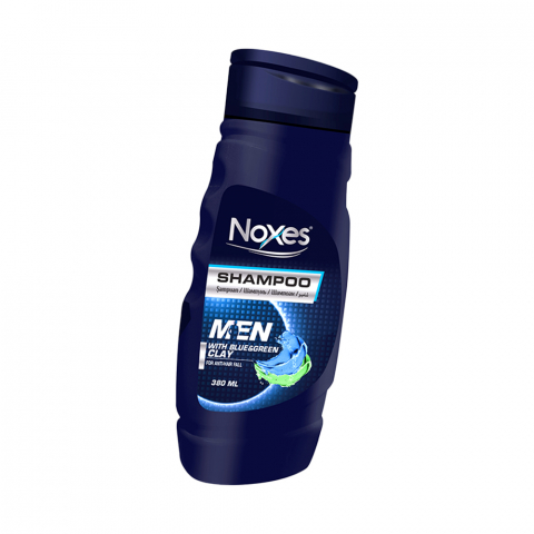 NOXES Шампунь FOR MEN (с синей и зеленой глиной) 380мл/12шт