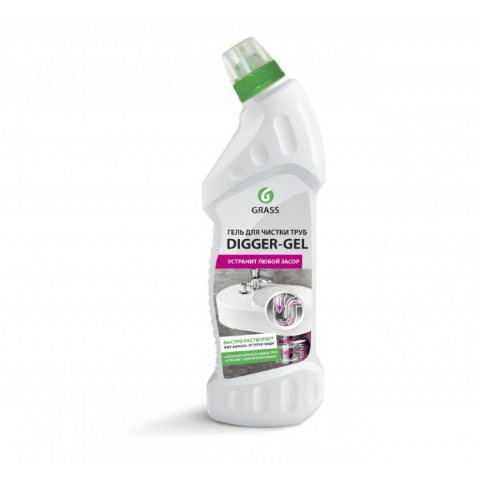 Грасс Digger-Gel гель для прочистки канализ.труб 750мл 