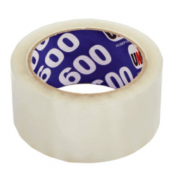 Лента упаковочная 48мм * 66м 45 мкм UNIBOB 600 прозр. (36)